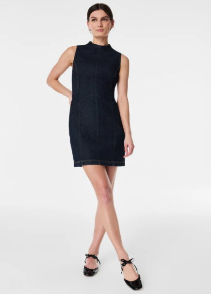 Spanx Denim Seamed Shift Dress